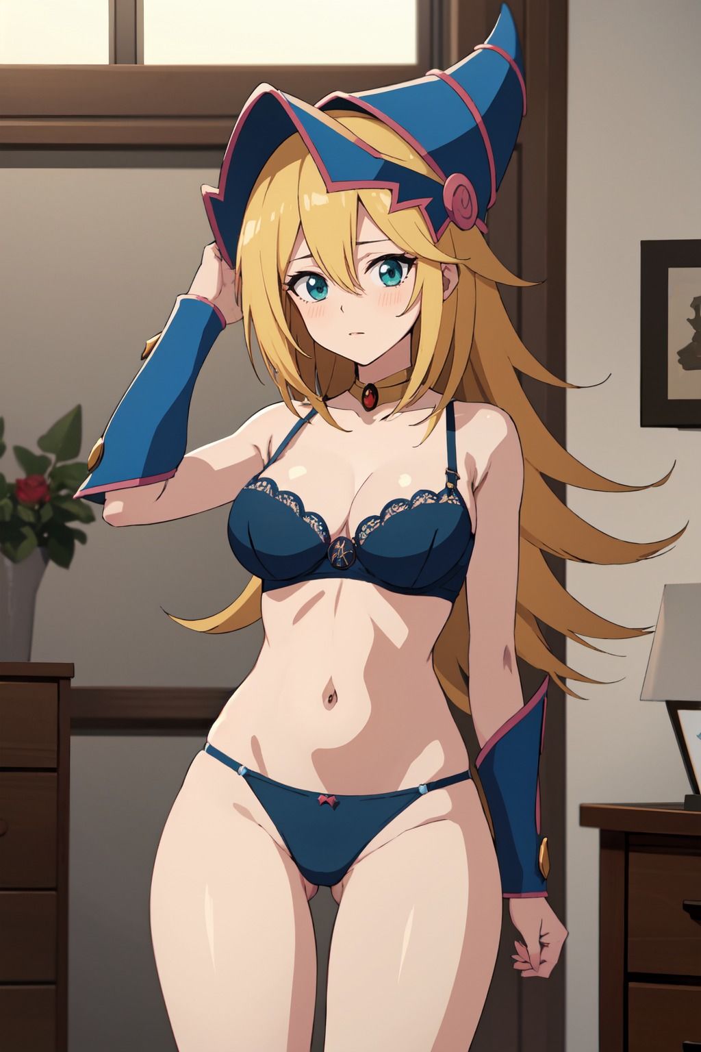 サンプル画像3:遊〇王 ブラッ〇マジシャンガール エロCG集(しおんの館) [d_377603]