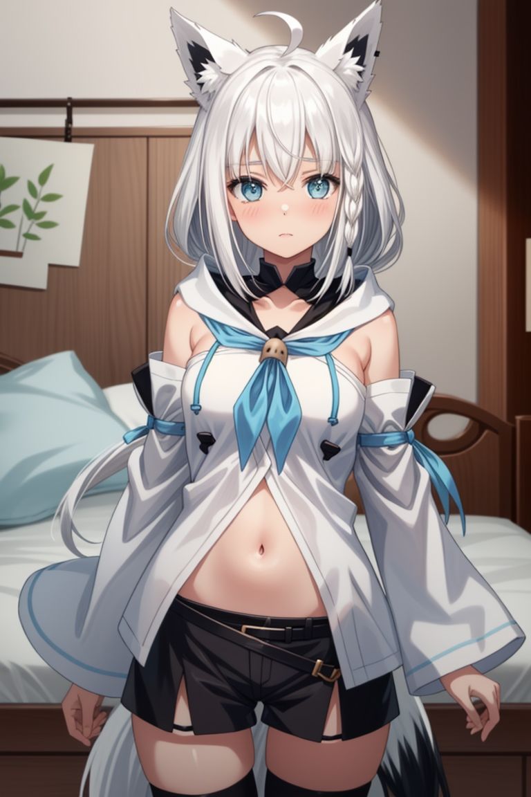 サンプル画像1:に◯さんじ 白◯フブキ エロCG集(かみのみゃ) [d_377662]