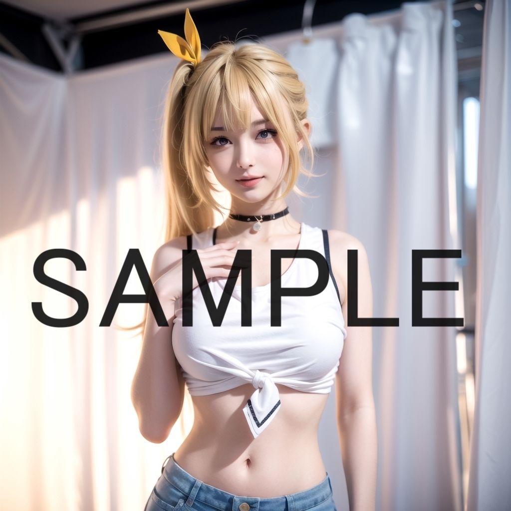 サンプル画像2:星〇サラの秘密の撮影会(ソフィア) [d_377681]