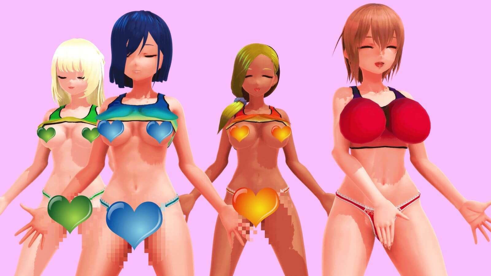 サンプル画像1:【ふたなりダンス】JKたちのチンプラエクササイズ（通常版）(JOKERのアトリエ) [d_377732]