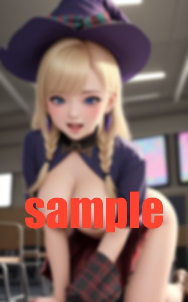 サンプル画像6:僕の学校の魔女ぱいぱいつんつんぺろぺろ(はちゅがつ) [d_377769]