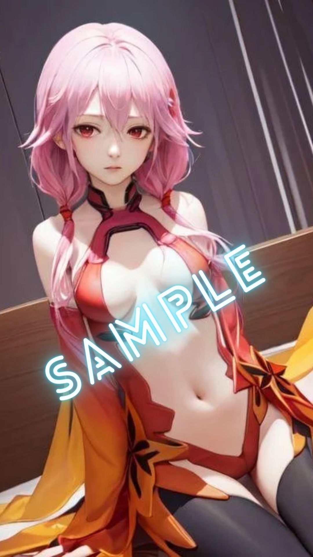 サンプル画像3:ギルティクラ◯ン 楪い◯り 画像集(パンティー旅情) [d_377800]