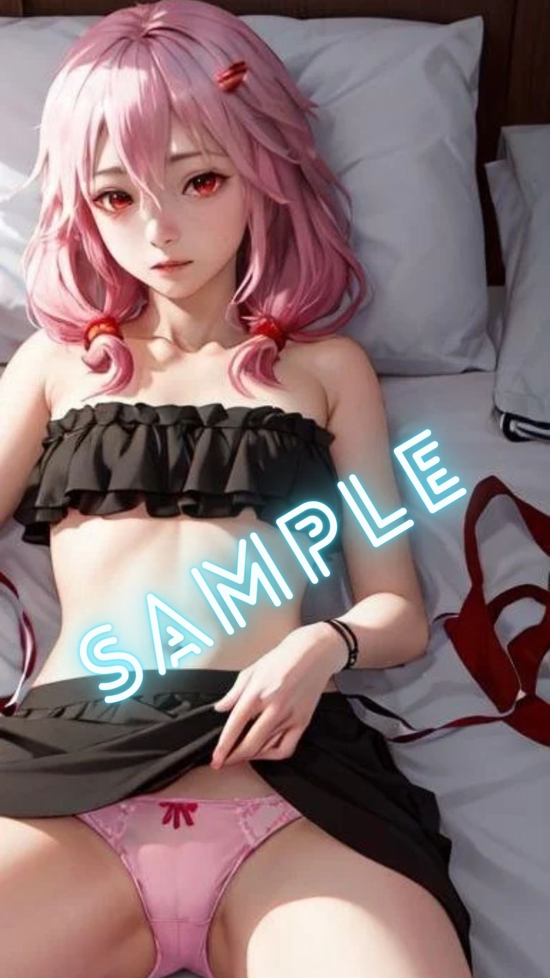 サンプル画像6:ギルティクラ◯ン 楪い◯り 画像集(パンティー旅情) [d_377800]