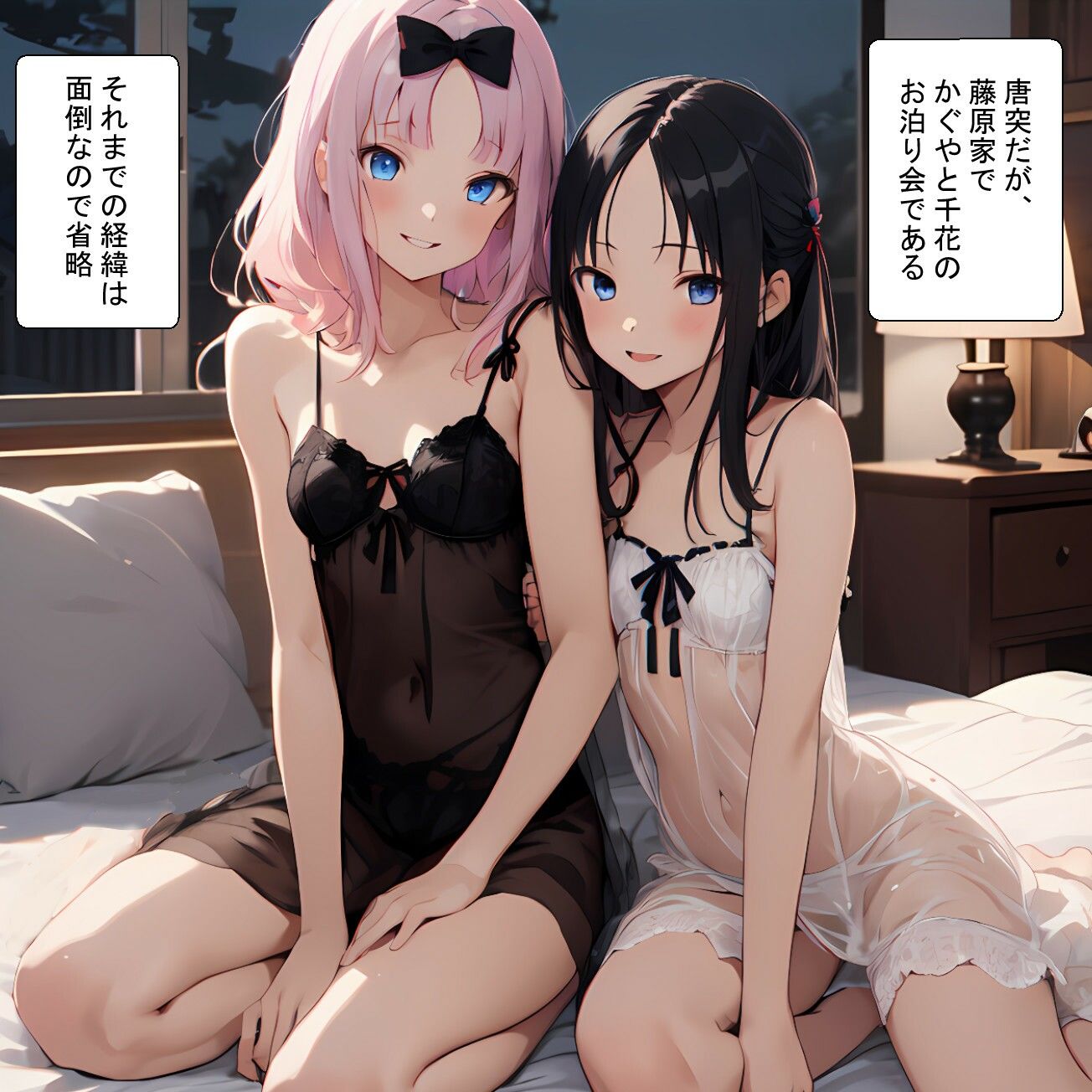 サンプル画像1:かぐや様のお泊り会(鮫島猛) [d_377848]