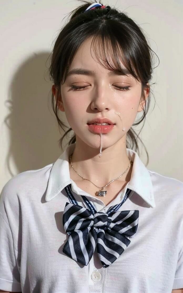 サンプル画像4:ぶっかけ顔射第3弾(美女とお散歩) [d_377857]