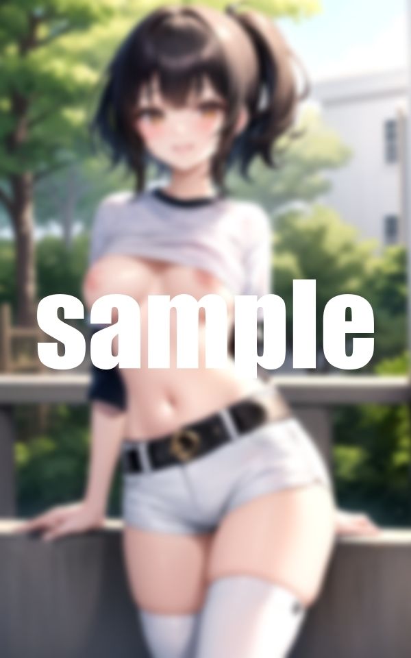 サンプル画像3:露出美女〜お姉さんが裸でいました〜(魅惑の花宵) [d_377883]