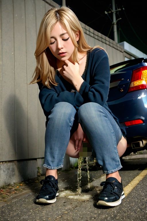 サンプル画像6:路地裏野ション(P-AI planning) [d_377959]