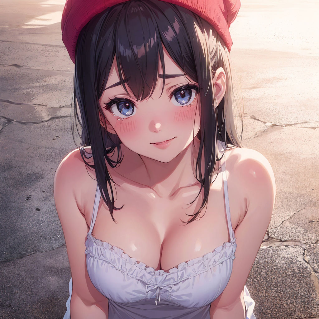 サンプル画像1:ニット帽は永久保存版(プラス) [d_377992]