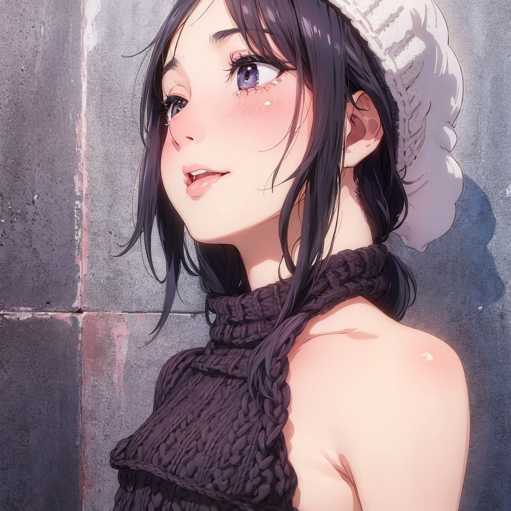 サンプル画像4:ニット帽は永久保存版(プラス) [d_377992]