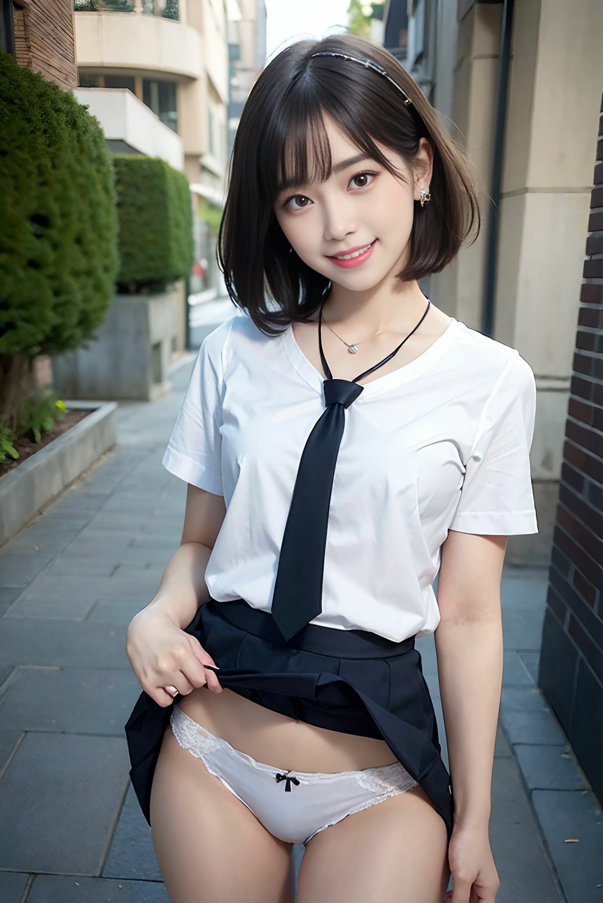 パパ活アプリで知り合った神乳女子○校生と中出しSEXの画像1
