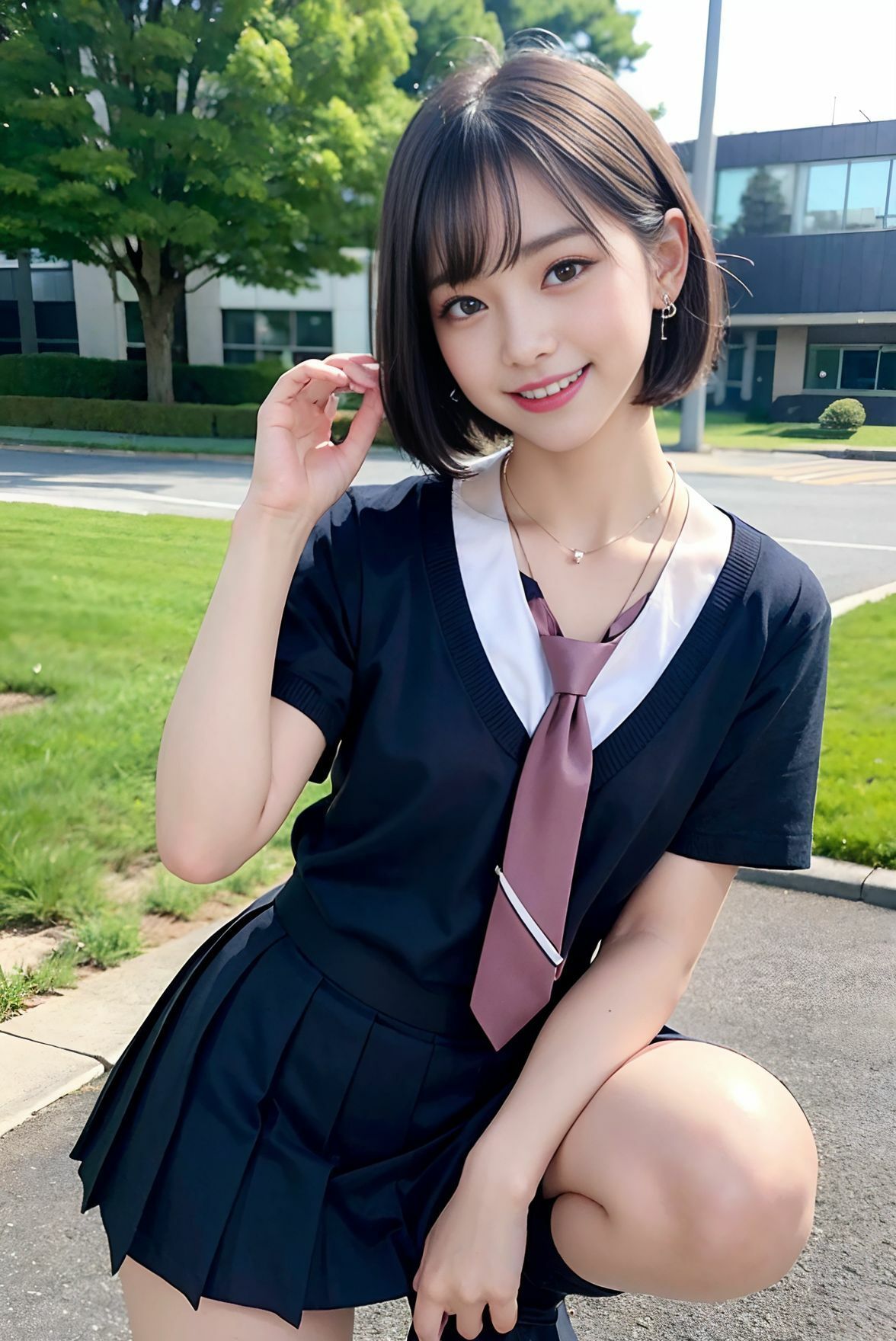 パパ活アプリで知り合った神乳女子○校生と中出しSEXの画像8