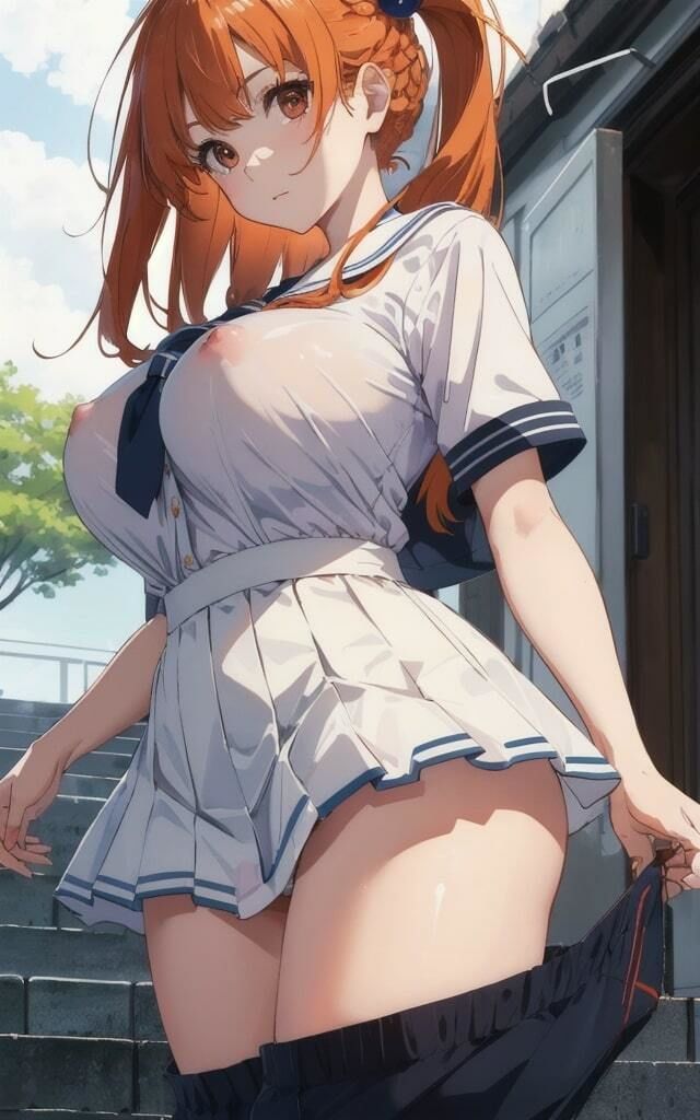 サンプル画像2:爆乳！女子〇生 4(わくわくAI組) [d_378014]