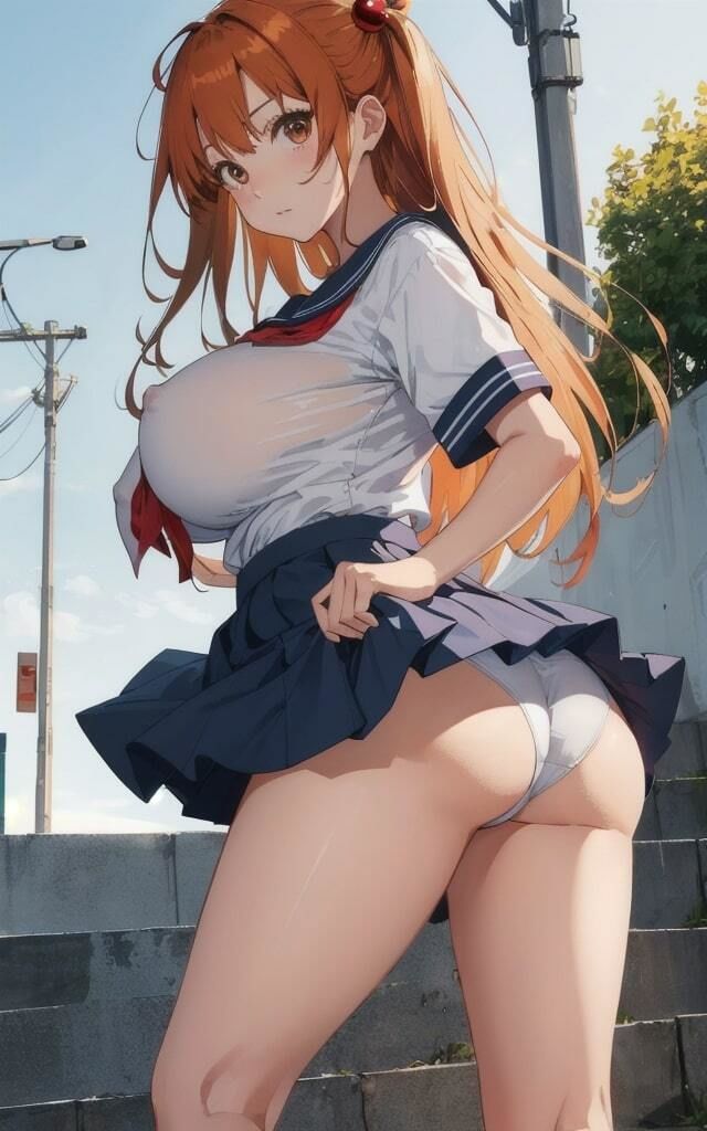 サンプル画像4:爆乳！女子〇生 4(わくわくAI組) [d_378014]