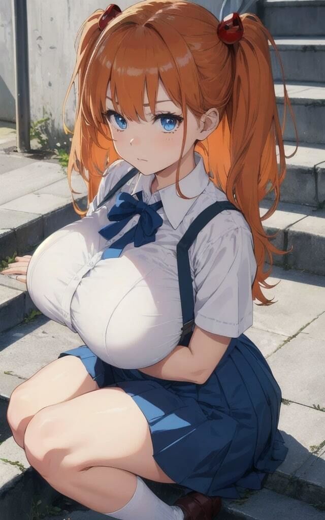 サンプル画像5:爆乳！女子〇生 4(わくわくAI組) [d_378014]