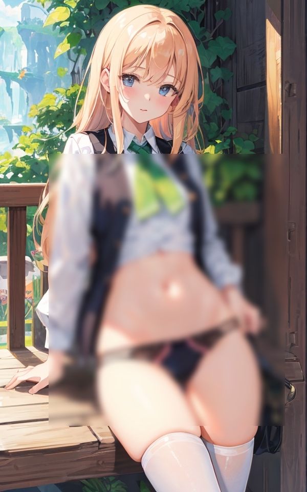 サンプル画像4:スカート脱いじゃった 〜厳選美女のパンモロショット〜(AIドリーム工房) [d_378036]