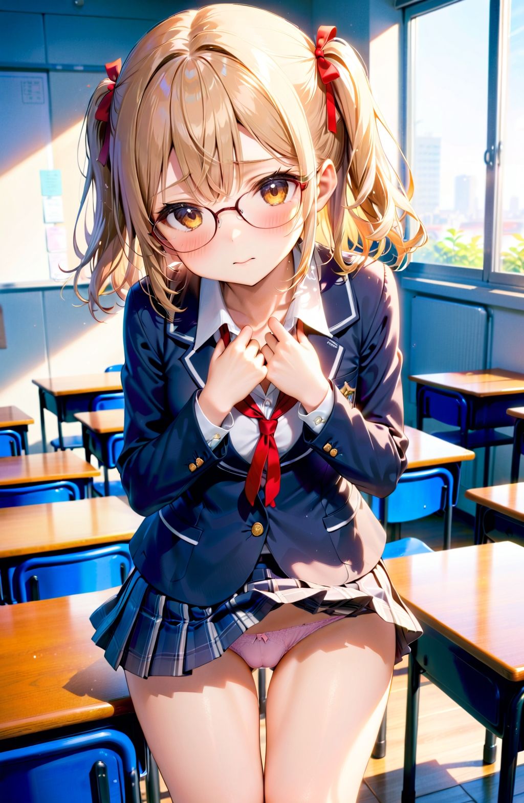 サンプル画像1:眼鏡美少女＃1(KUMAI) [d_378097]