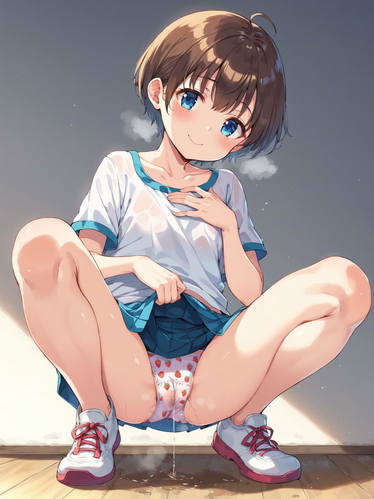 サンプル画像5:もうすぐ女子校生 おしっこ汚パンティ(AI_Shiteru) [d_378155]