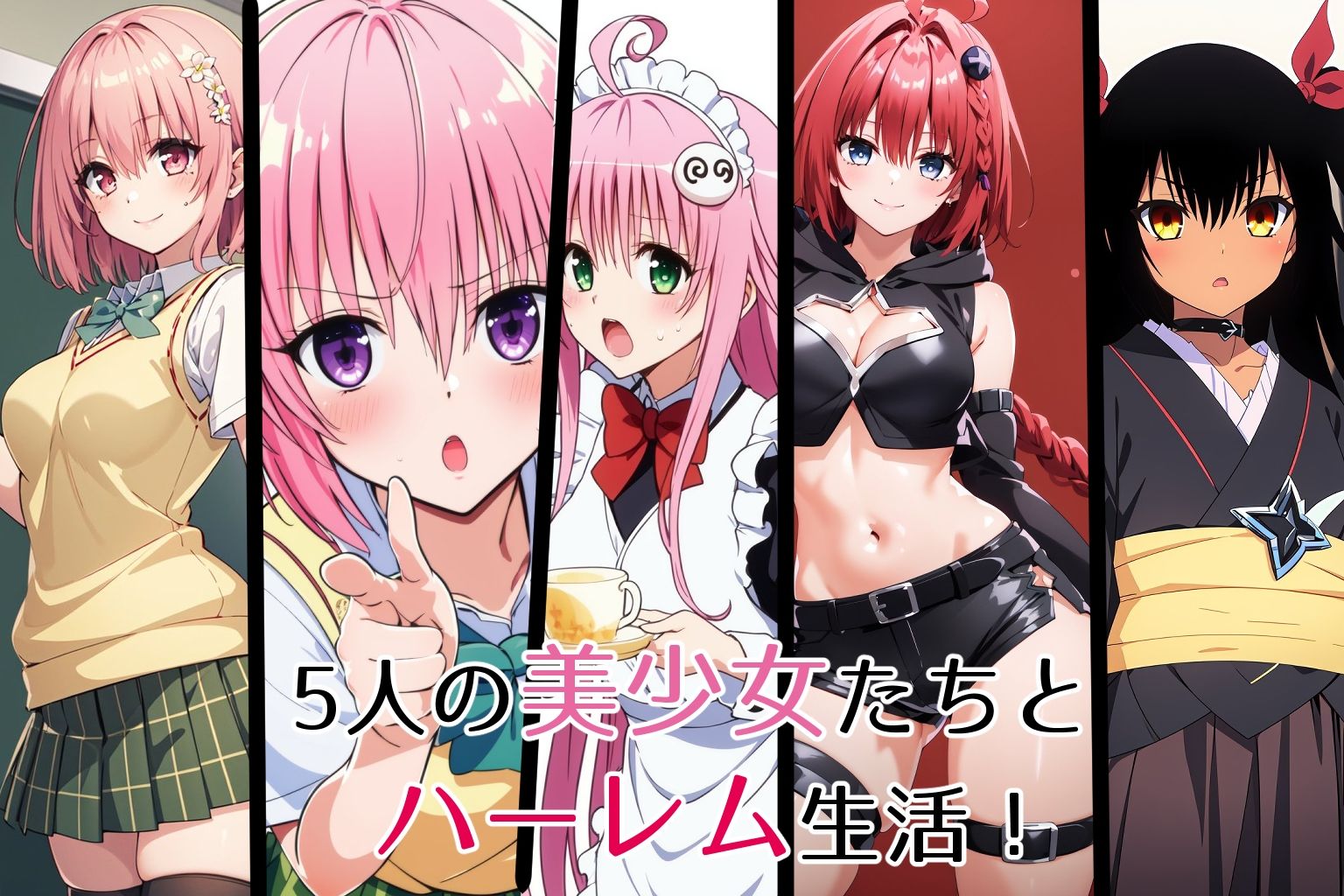 サンプル画像2:とらぶる子作りハーレム計画♪第一編(ゆっちAIA) [d_378165]