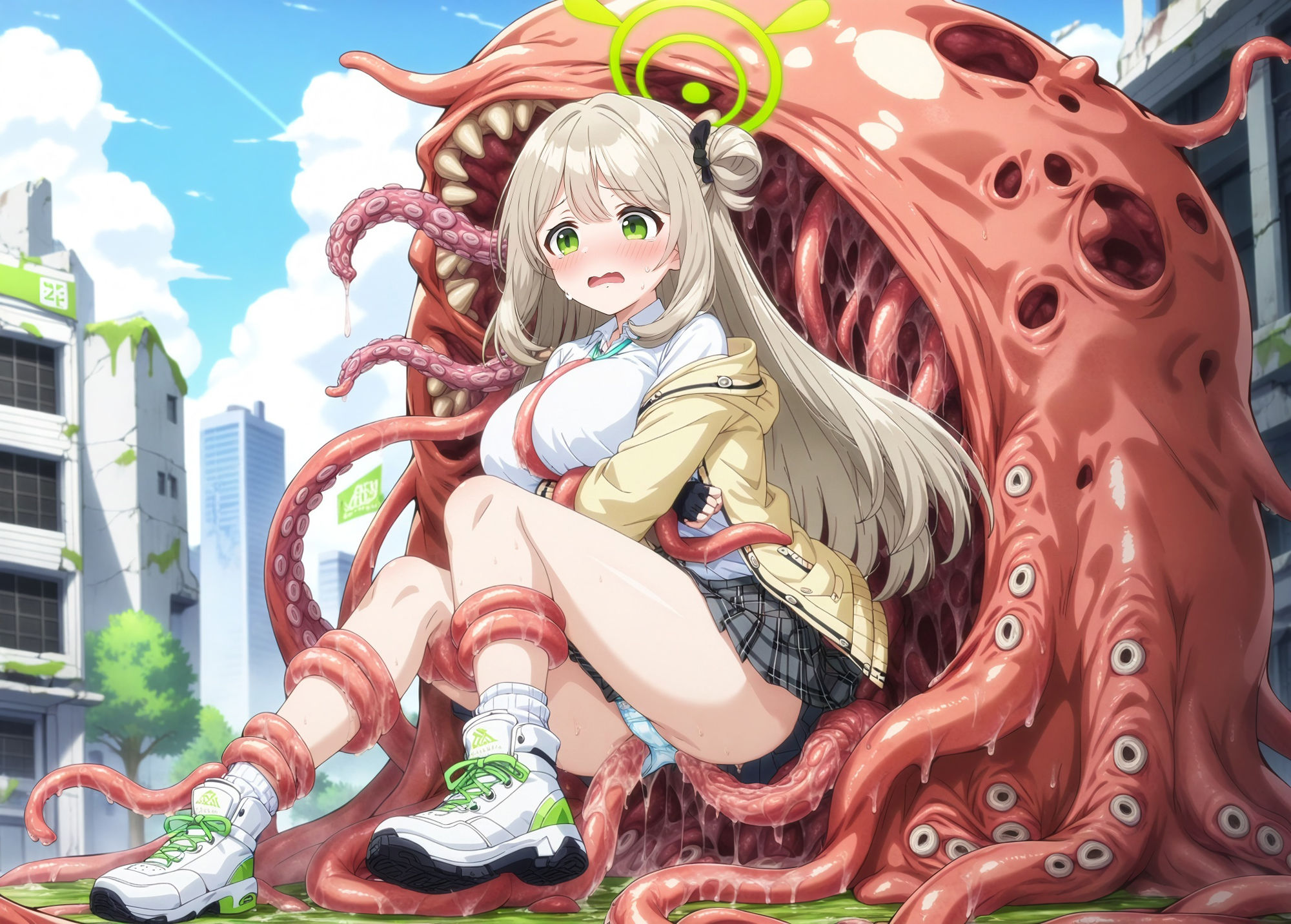 サンプル画像3:敗北したヒロイン達 vol.2(絵心あいのAI生成アトリエ) [d_378241]