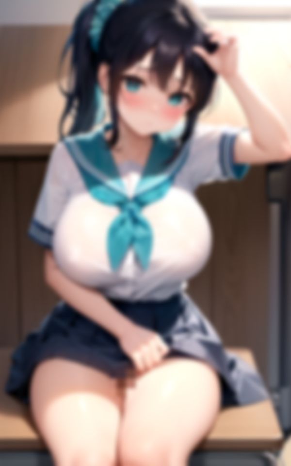 サンプル画像3:発情中の女◯◯生(妖艶幻想曲) [d_378272]