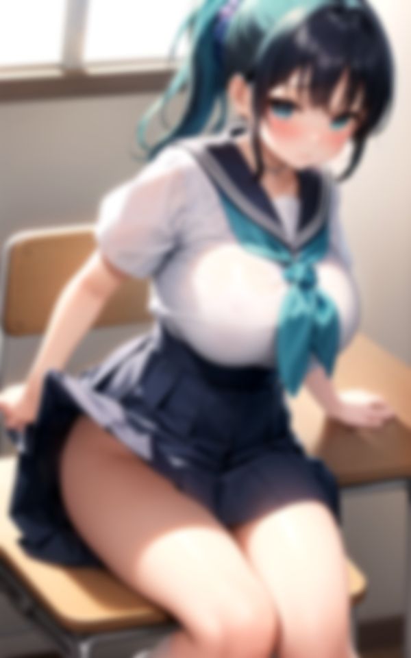 発情中の女◯◯生のサンプル画像 6