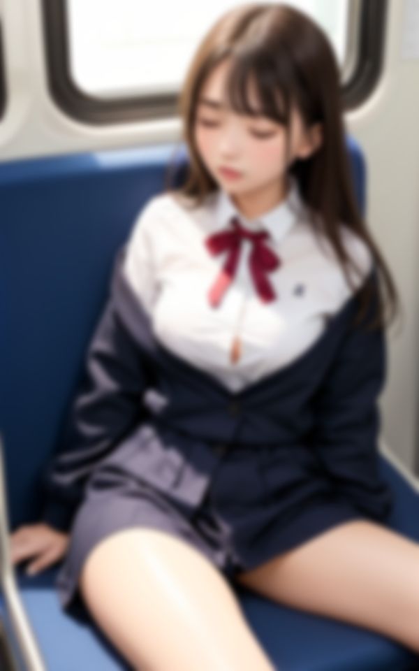 サンプル画像4:痴●電車〜睡●中に犯したい〜(溺愛アルゴリズム) [d_378283]