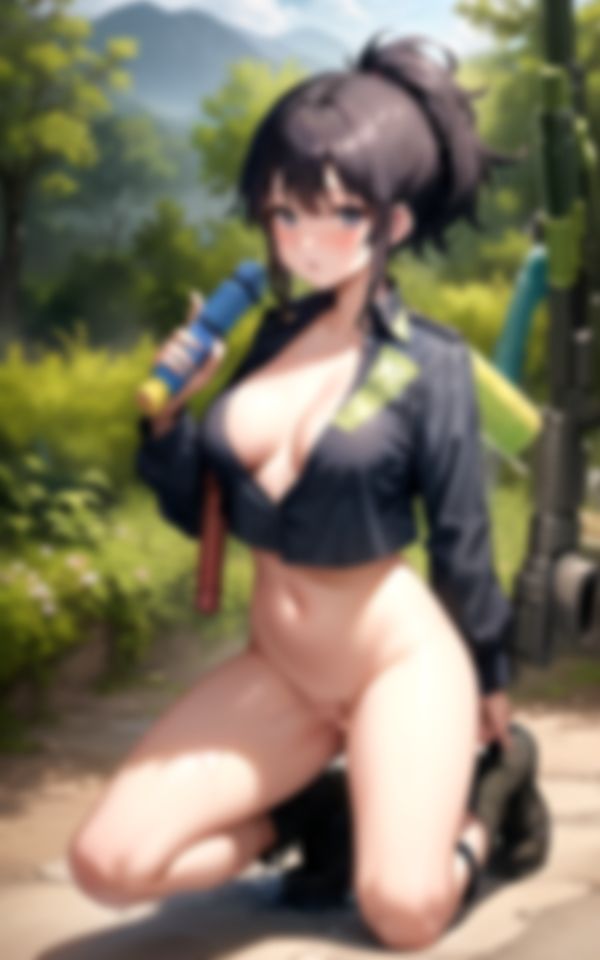 サンプル画像1:最近のサバゲー女子は発情するらしい(ちゅっぱちゃっぷす) [d_378307]