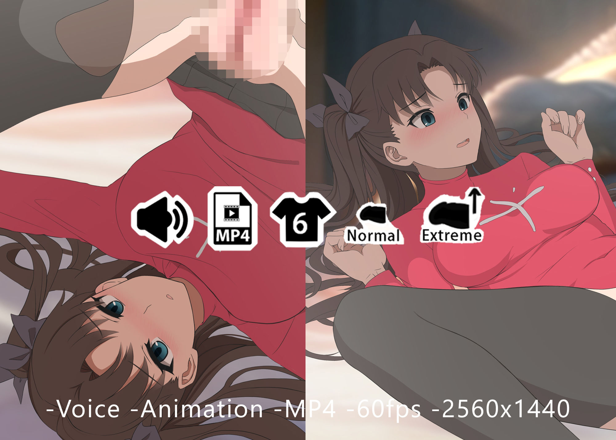 サンプル画像1:遠O凛 – 同人動画 （ぎんハハ）2024年(ぎんハハ) [d_378359]