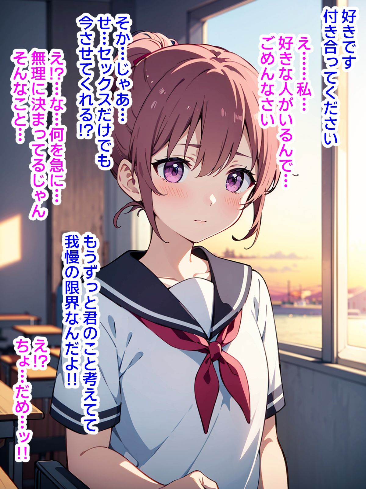 サンプル画像3:即落ち大狂乱〜たった2コマの破壊力！Vol.05＊放課後専門(ばななメモリアル) [d_378364]