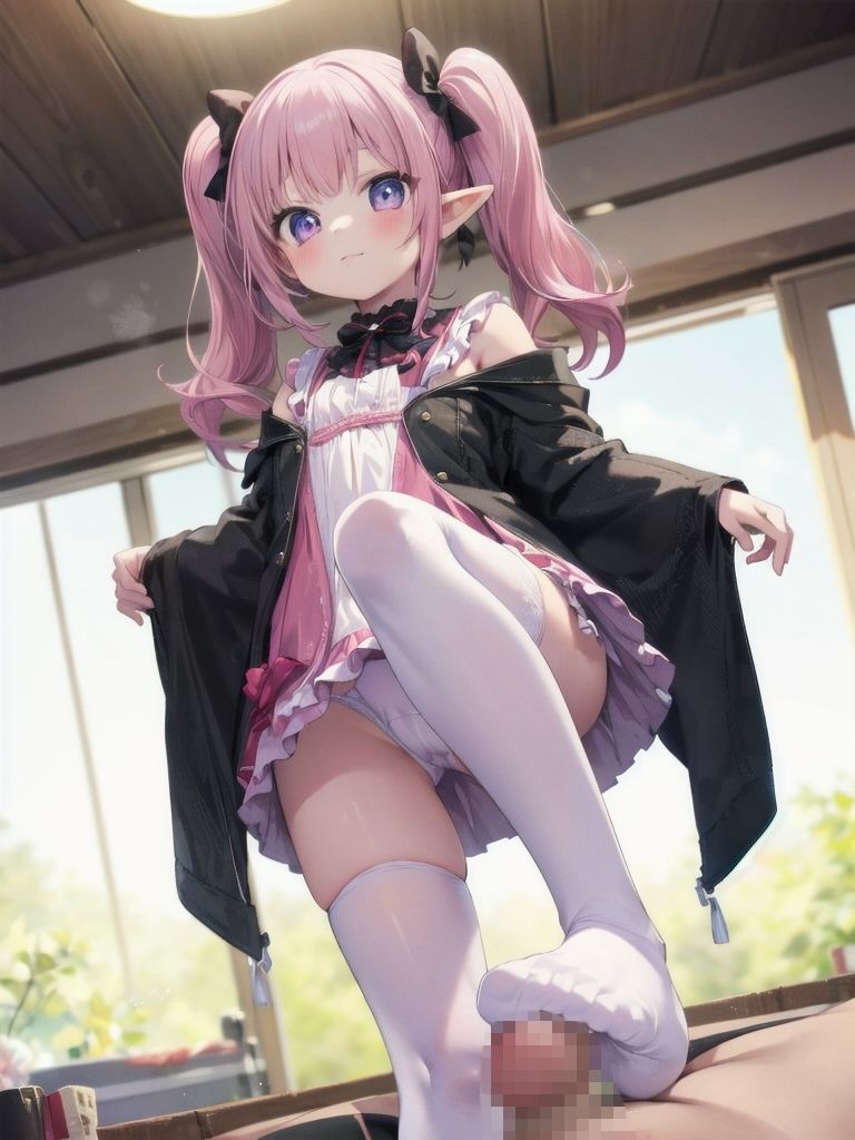 サンプル画像1:エルフの女の子とえっち3(もちもち生産所) [d_378368]