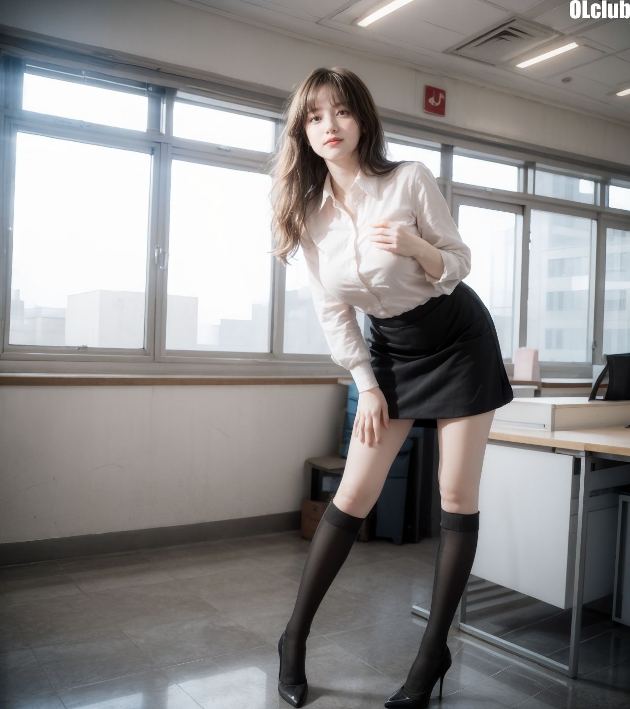 サンプル画像2:OL写真集〜ハイソ・ニーソ編〜(OLclub) [d_378470]