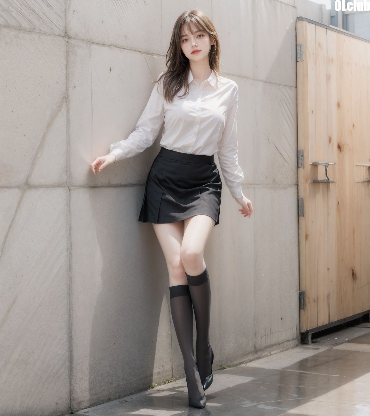 サンプル画像3:OL写真集〜ハイソ・ニーソ編〜(OLclub) [d_378470]