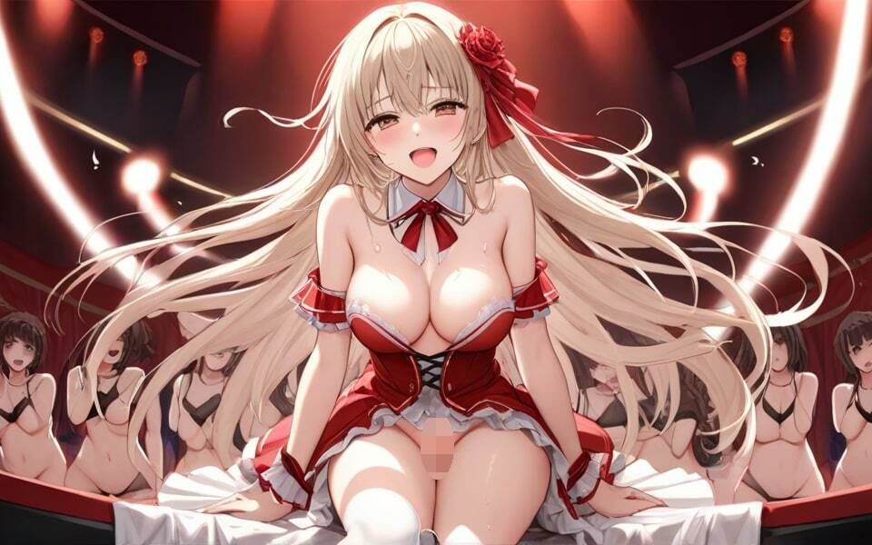 サンプル画像5:ファン喰い清純派アイドル(妖艶なボディ) [d_378547]