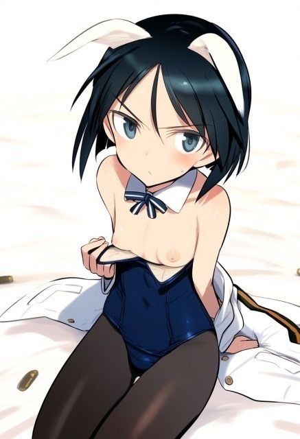 サンプル画像2:【元アニメーターガチ加筆シリーズ】航空戦闘魔法少女ウィッチーズ 1(Adam.Production) [d_378617]