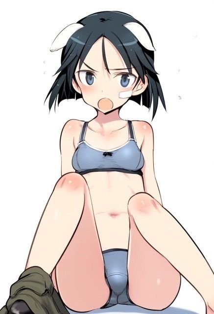 サンプル画像4:【元アニメーターガチ加筆シリーズ】航空戦闘魔法少女ウィッチーズ 1(Adam.Production) [d_378617]