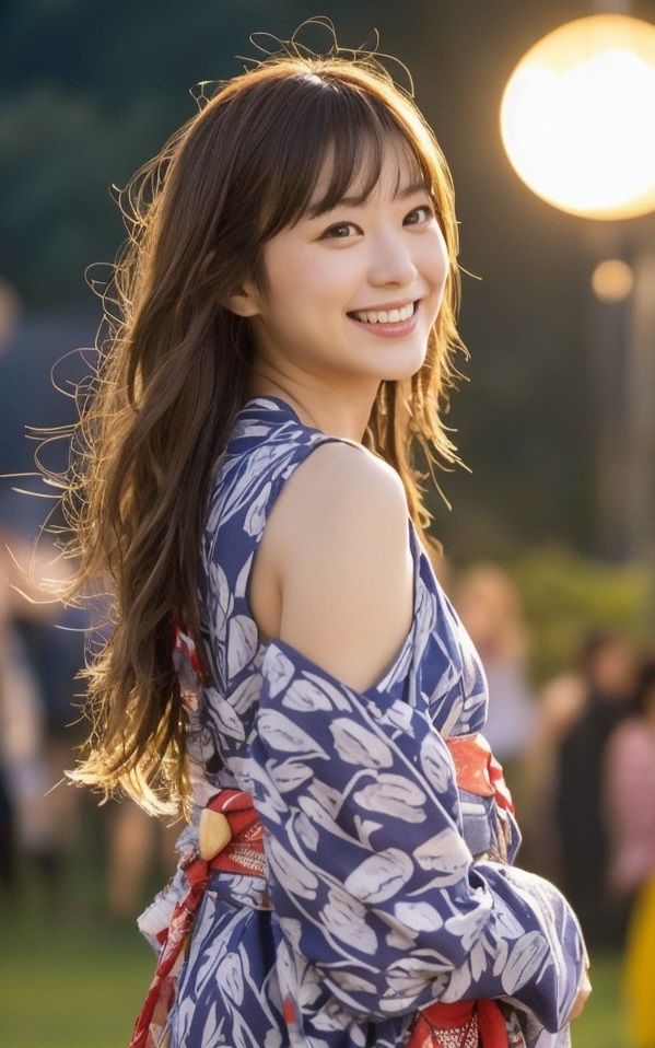 サンプル画像2:夏まつり 彼女との忘れられない想い出(AIパラダイス出版) [d_378634]