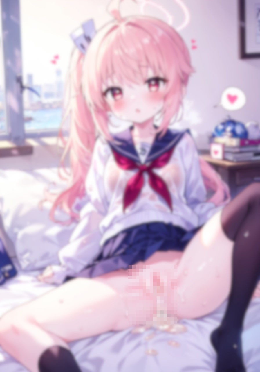 サンプル画像5:【ブ〇アカ】柚鳥ナツえっちイラスト集(AIイラスト販売Carco(Pixiv)) [d_378651]