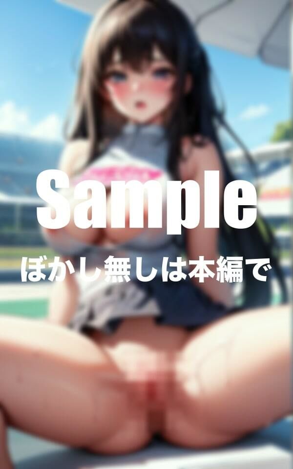 サンプル画像1:スタイル抜群セクシーレースクイーン(おっぱい星人) [d_378667]