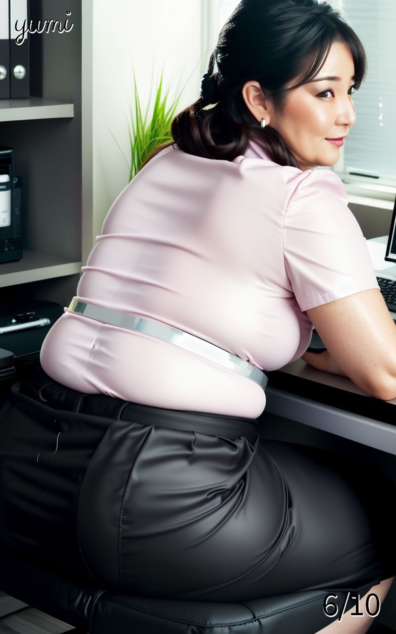 サンプル画像6:52歳豊満女子の写真集＜vol.19＞(ゆみ@AI美熟女) [d_378716]