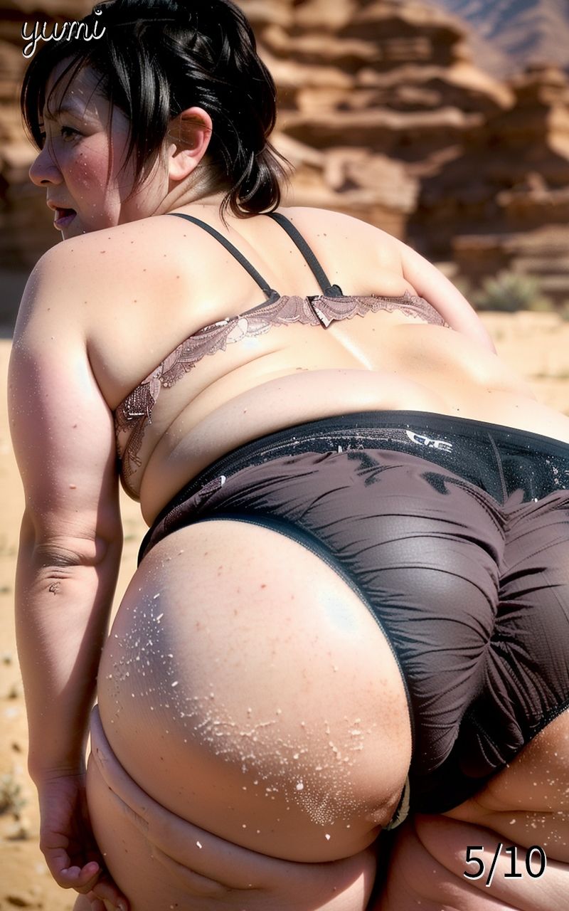 サンプル画像5:52歳豊満女子の写真集＜vol.20＞(ゆみ@AI美熟女) [d_378717]