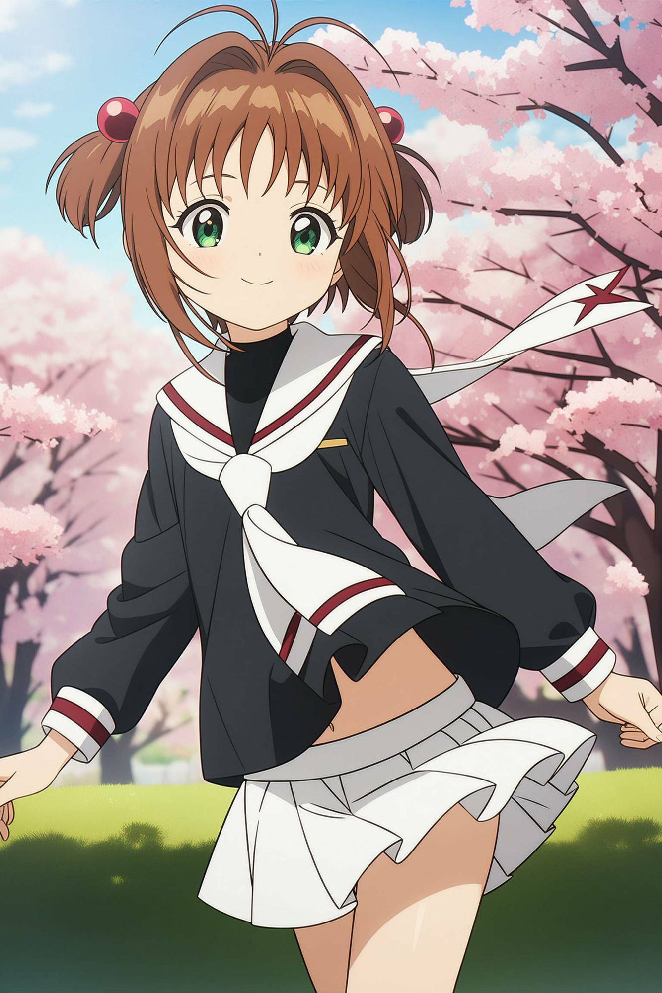 サンプル画像1:さくらちゃんとはにゃ〜んしたい！(モンターニャベロニカ) [d_378793]