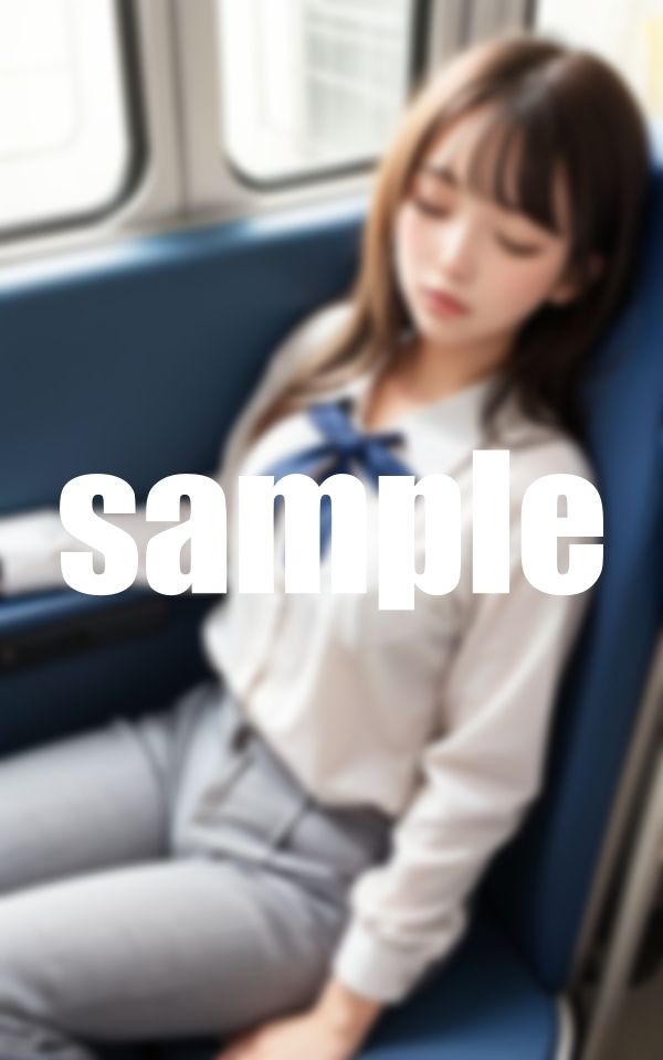 サンプル画像5:痴●女子〜わざと居眠り痴●を誘い出す〜(ぷりてぃぷりてぃ) [d_378830]