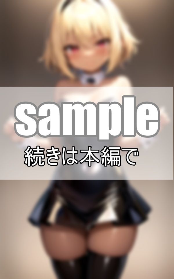 サンプル画像1:黒ギャルバニーが貴方だけに贈る、夜のお・も・て・な・し(めるへんcompany) [d_378844]