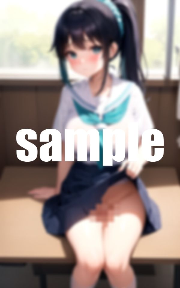 サンプル画像3:同級生がノーパンおま◯こを見せてきます(ラストフルロジック) [d_378861]