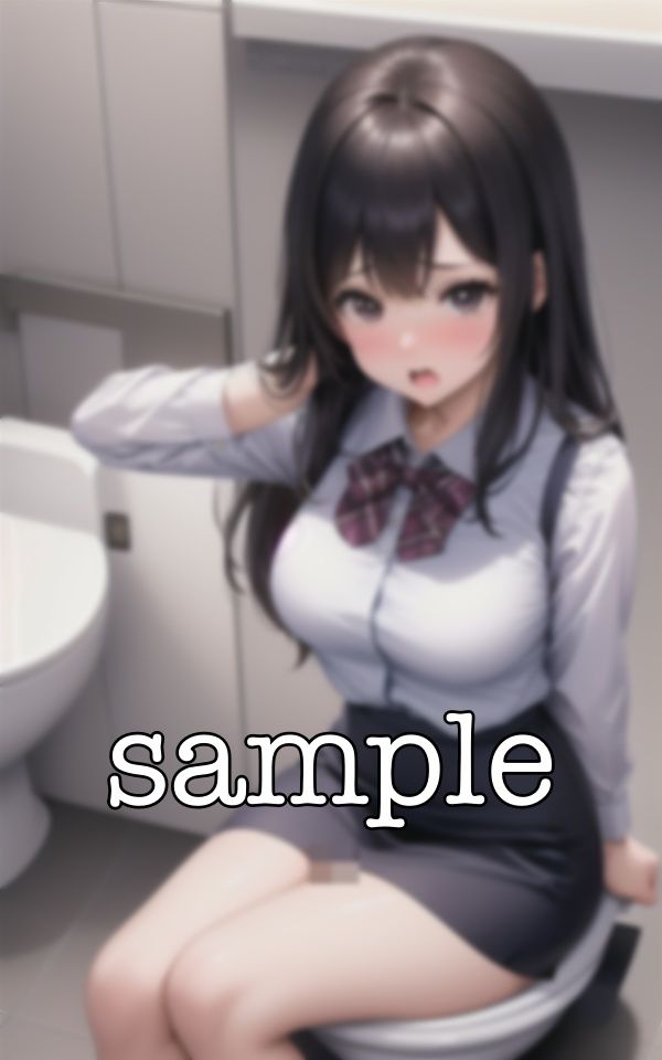 サンプル画像2:新人のトイレを覗き怒られるスペシャル！恥ずかしがる激カワ新人の姿をみて欲情！(性欲モンスター企画) [d_378894]