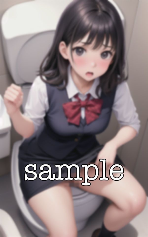 サンプル画像3:新人のトイレを覗き怒られるスペシャル！恥ずかしがる激カワ新人の姿をみて欲情！(性欲モンスター企画) [d_378894]