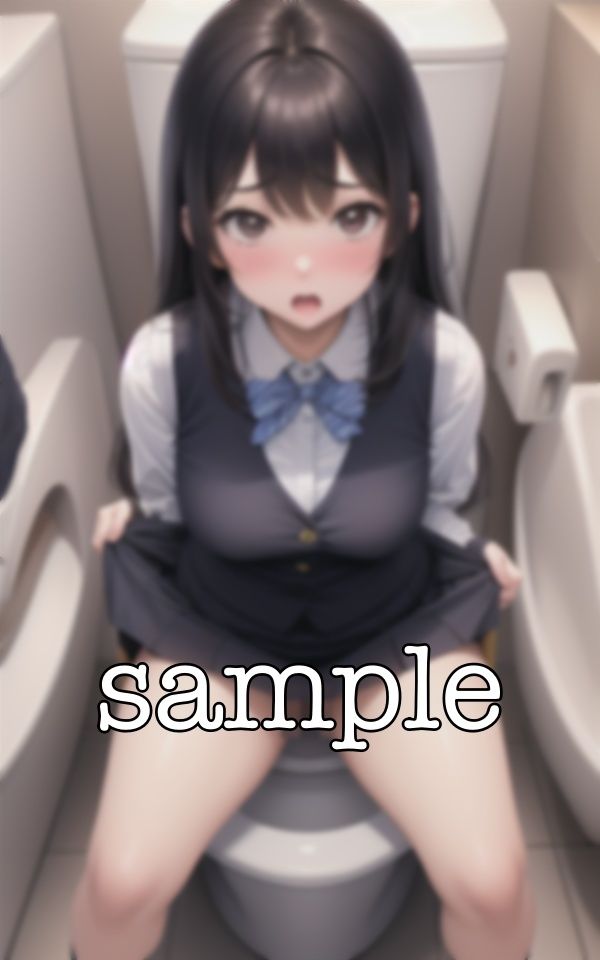 サンプル画像5:新人のトイレを覗き怒られるスペシャル！恥ずかしがる激カワ新人の姿をみて欲情！(性欲モンスター企画) [d_378894]