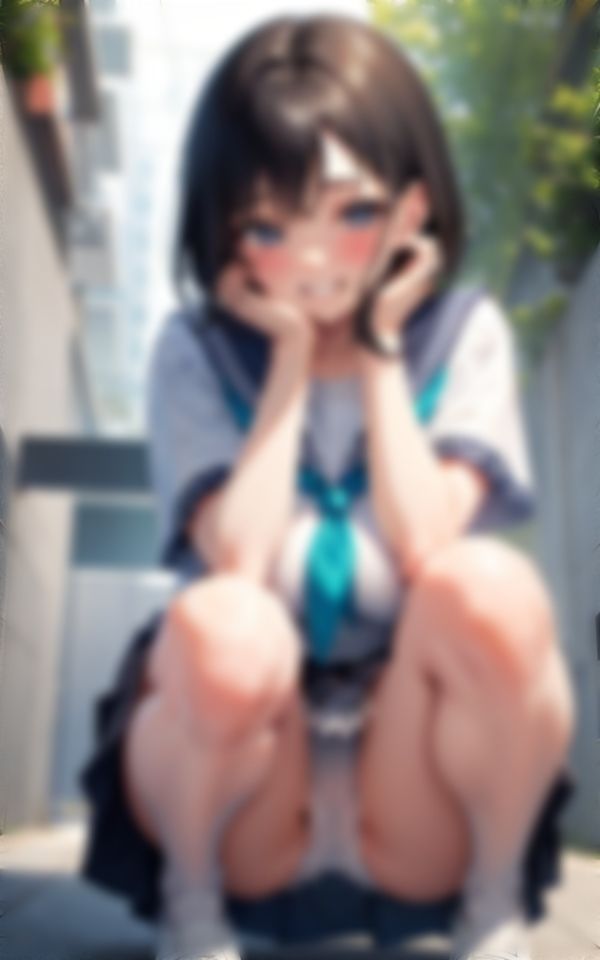 サンプル画像1:パンツ見えちゃってます？w(panpanyama＋1) [d_378961]