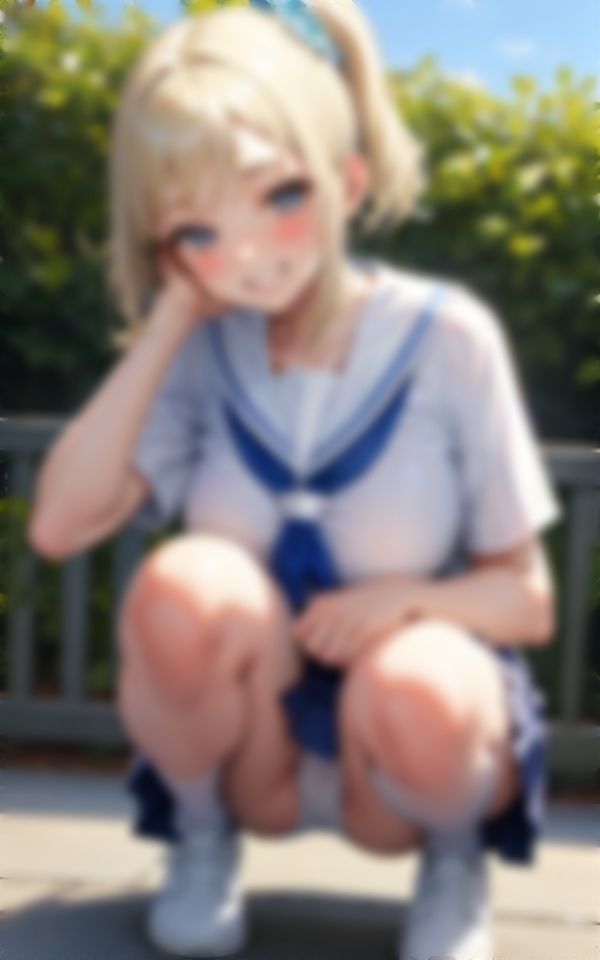 サンプル画像2:パンツ見えちゃってます？w(panpanyama＋1) [d_378961]