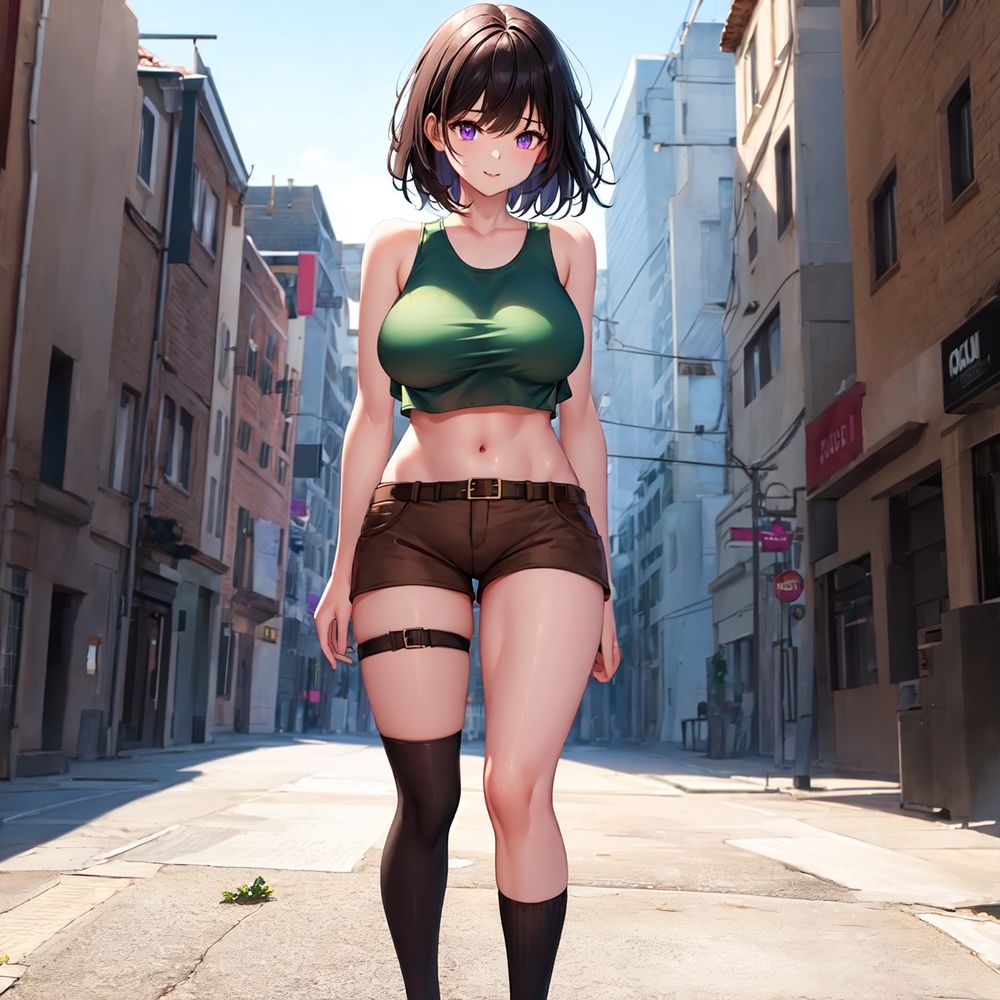 サンプル画像1:巨乳少女は触手に勝てない［AIイラスト集］Vol.03(巨乳少女は触手に勝てない) [d_378994]